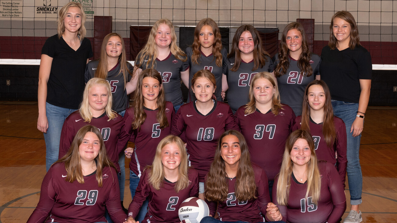 Shickley Public School Junior High Volleyball